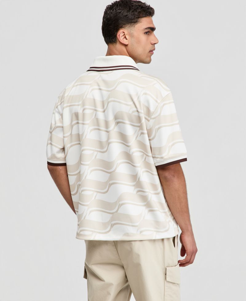 Men's Relaxed-Fit Varsity Polo Shirt