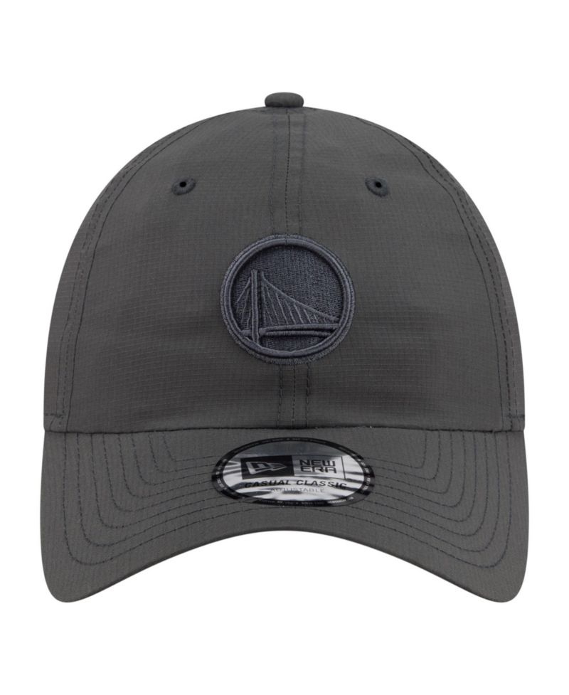 Men's and Women's Charcoal Golden State Warriors Ripstop Casual Classic Adjustable Hat