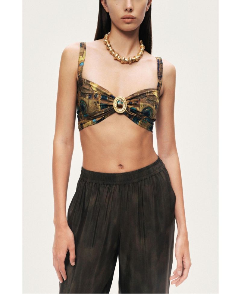 Women's Printed Straight Leg Pants