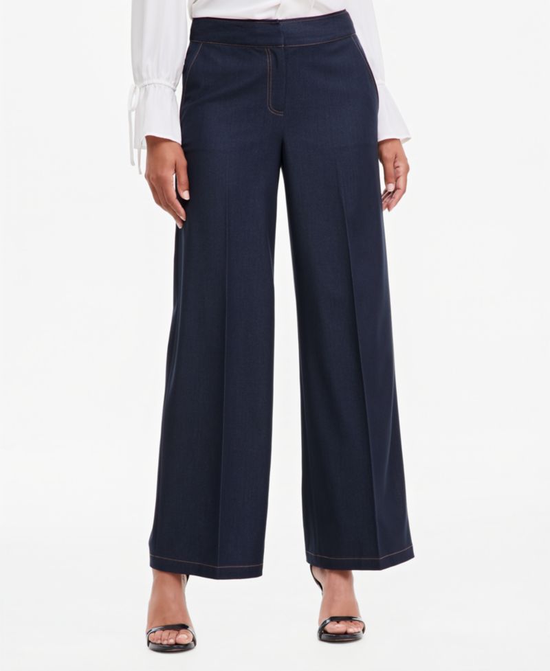 ASL Petite Wide-Leg Pants