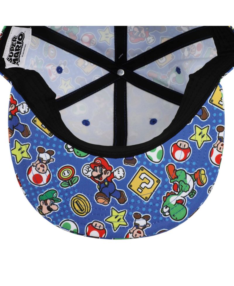 Men's Bros Characters and Items All-Over Print