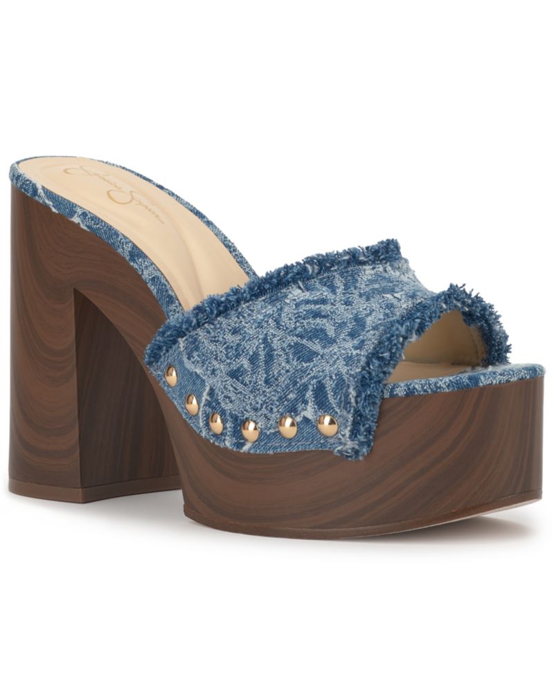 Women's Cezia Wooden Platform Sandals