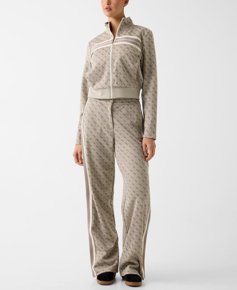 Women's Jacquard Straight Leg Pants