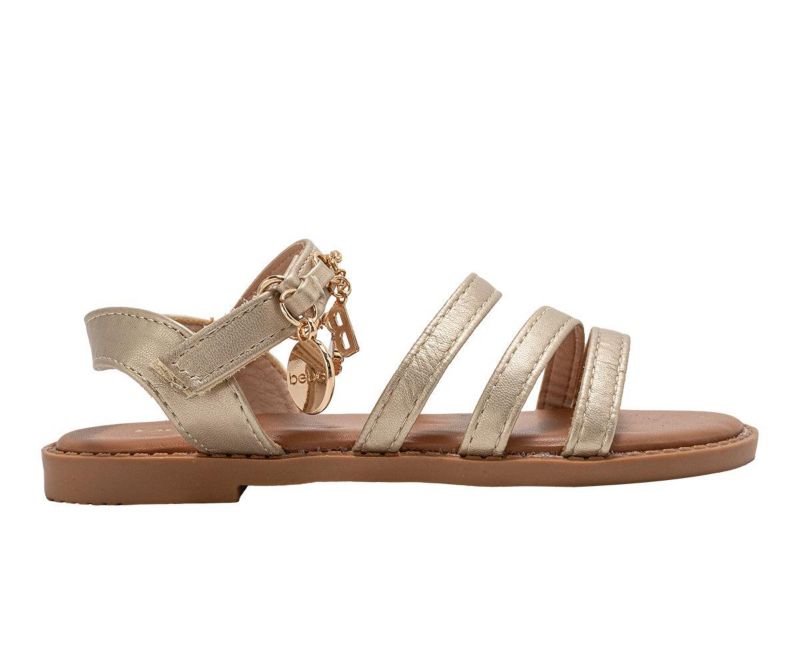Girls Girl's Fashion Sandals - Dressy Shoes with Decorative Chain and Charms