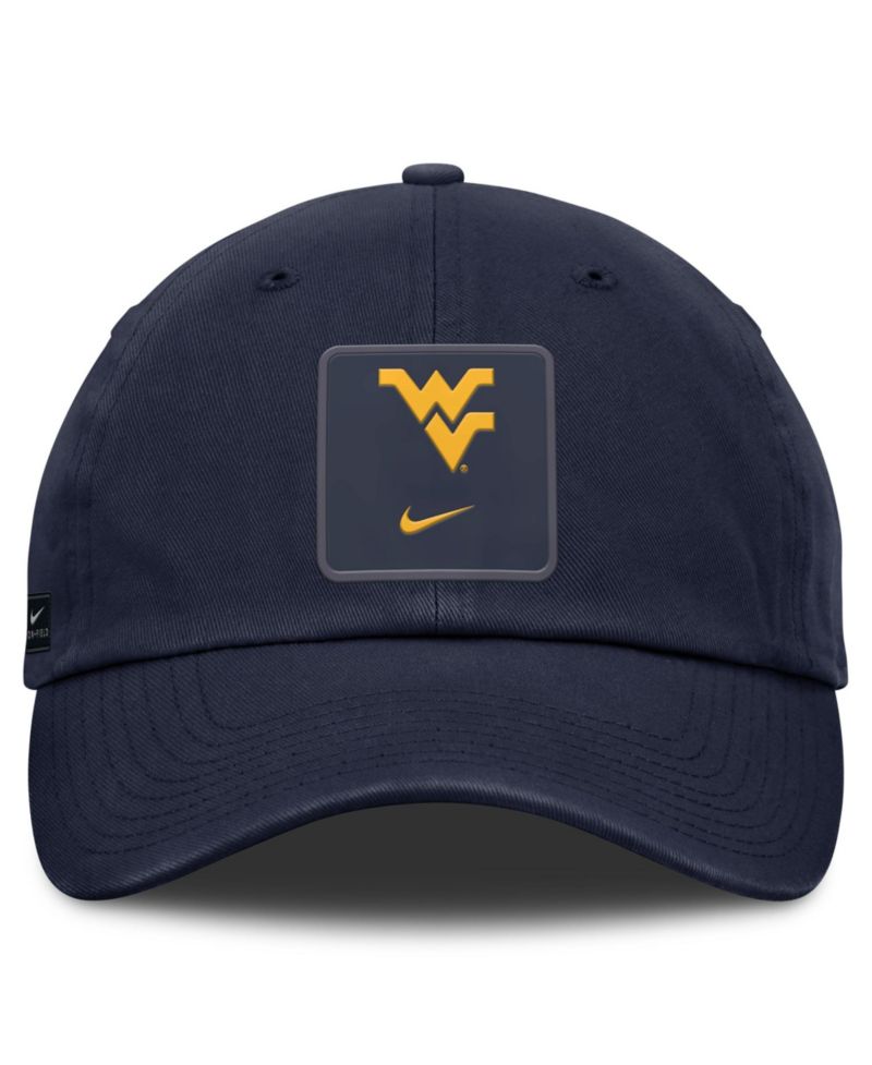 Men's and Women's Navy West Virginia Mountaineers 2026 Sideline Club Adjustable Hat