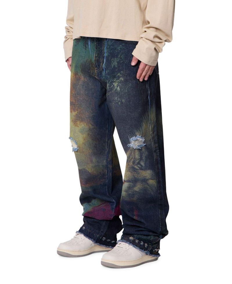 Men's Ultra Baggy Wolf Denim Jeans