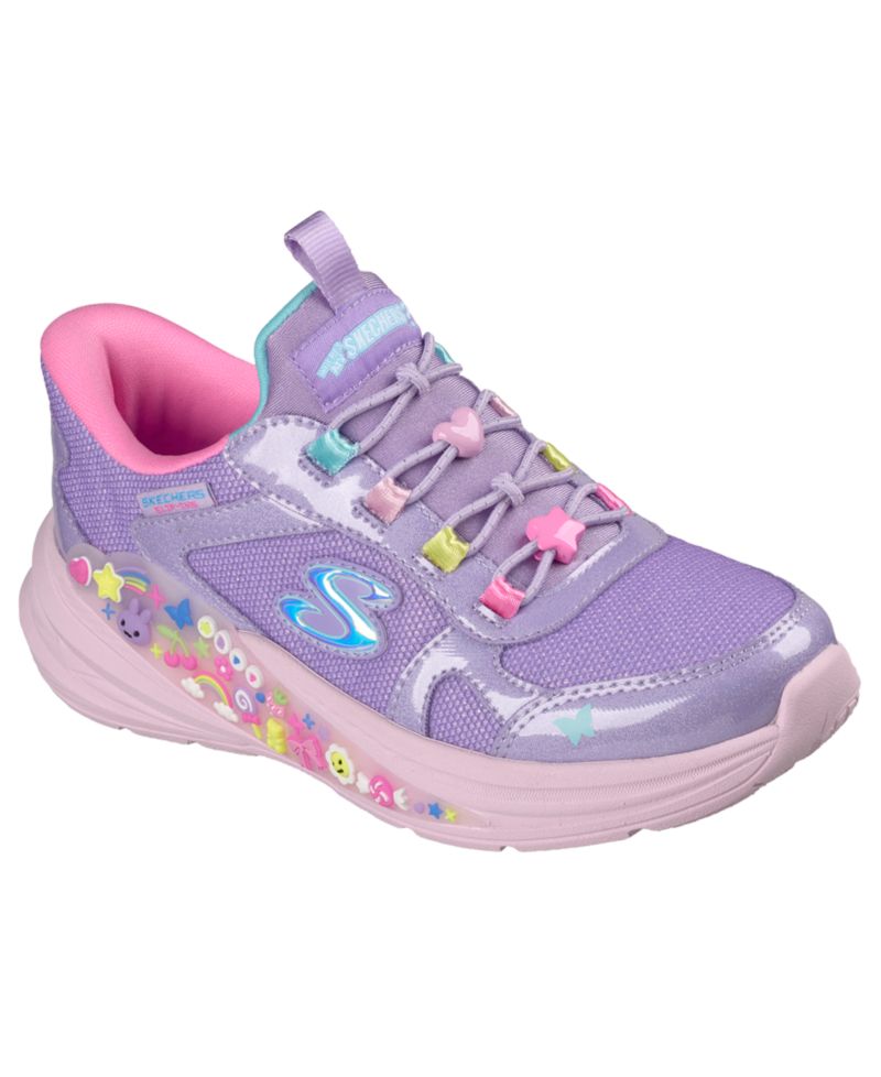 Little Girls Slip-ins Hyper-Quest Where's My Skechers Memory Foam Lifestyle Sneakers from Finish Line