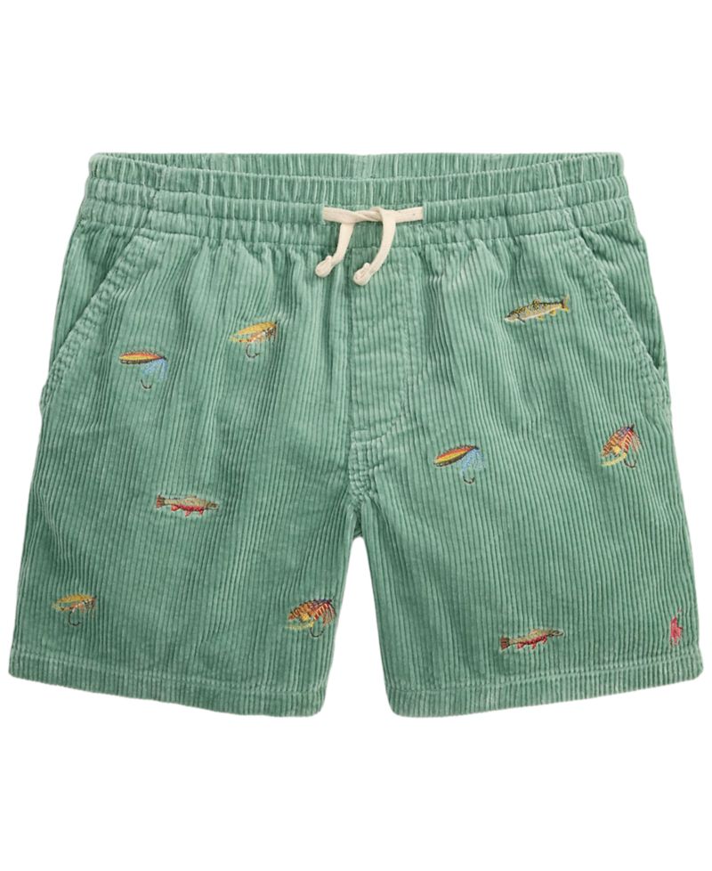 Boys' 8-20 Polo Prepster Embroidered Corduroy Shorts