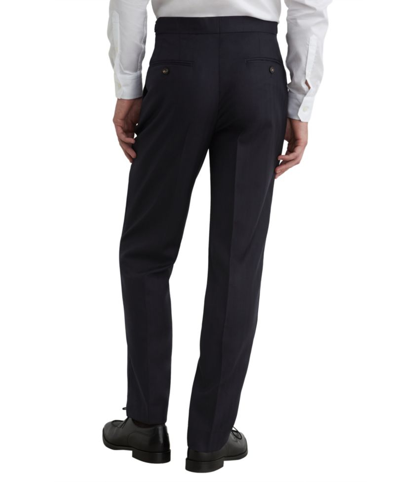 Men's Success Shadow-Stripe Classic-Fit Wool Pants