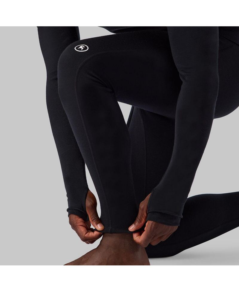 Men's Cedars RWS Merino Mid-Wt Baselayer Bottom Midweight Long Underwear Bottoms