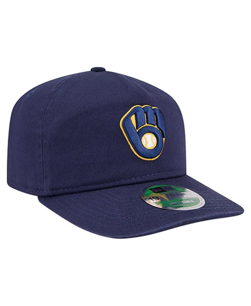 Men's Navy Milwaukee Brewers Team 19TWENTY Adjustable Hat