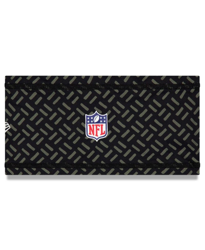 Men's Black New York Jets 2025 Rivalries Collection Sideline Headband