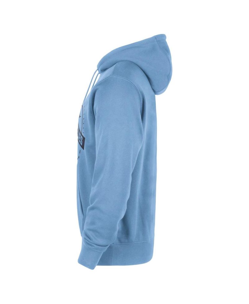 Men's Light Blue Memphis Grizzlies 2025/26 Authentic Practice Club Pullover Hoodie