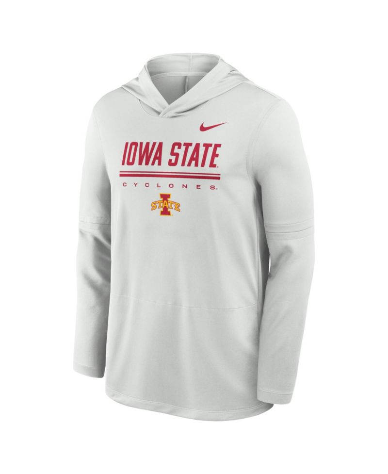 Men's Iowa State Cyclones 2026 Sideline Lightweight Long-Sleeve Hoodie