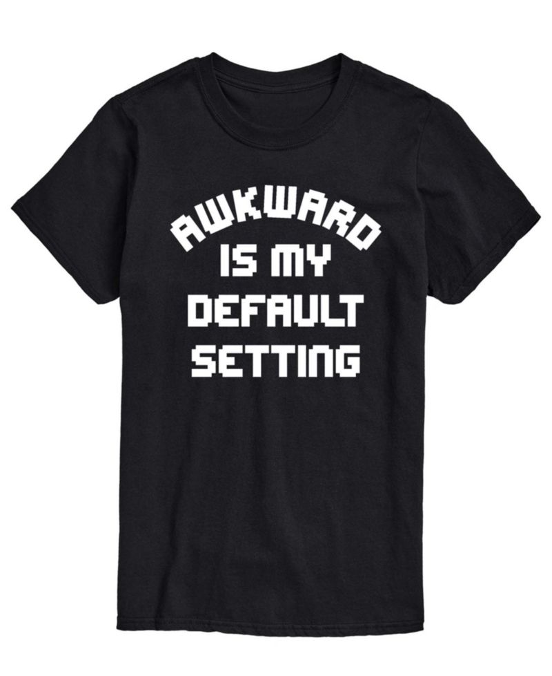 Men's Awkward Is My Default Setting Short-Sleeve Graphic T-Shirt