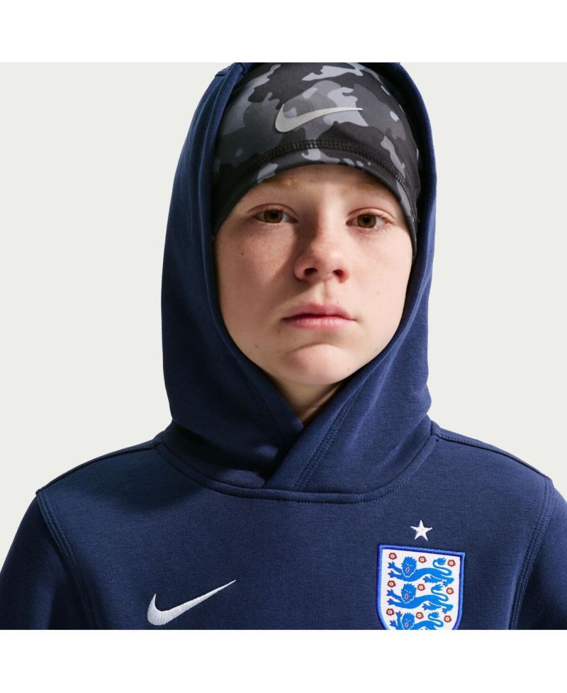 Big Boys and Girls Navy England National Team Club Hoodie