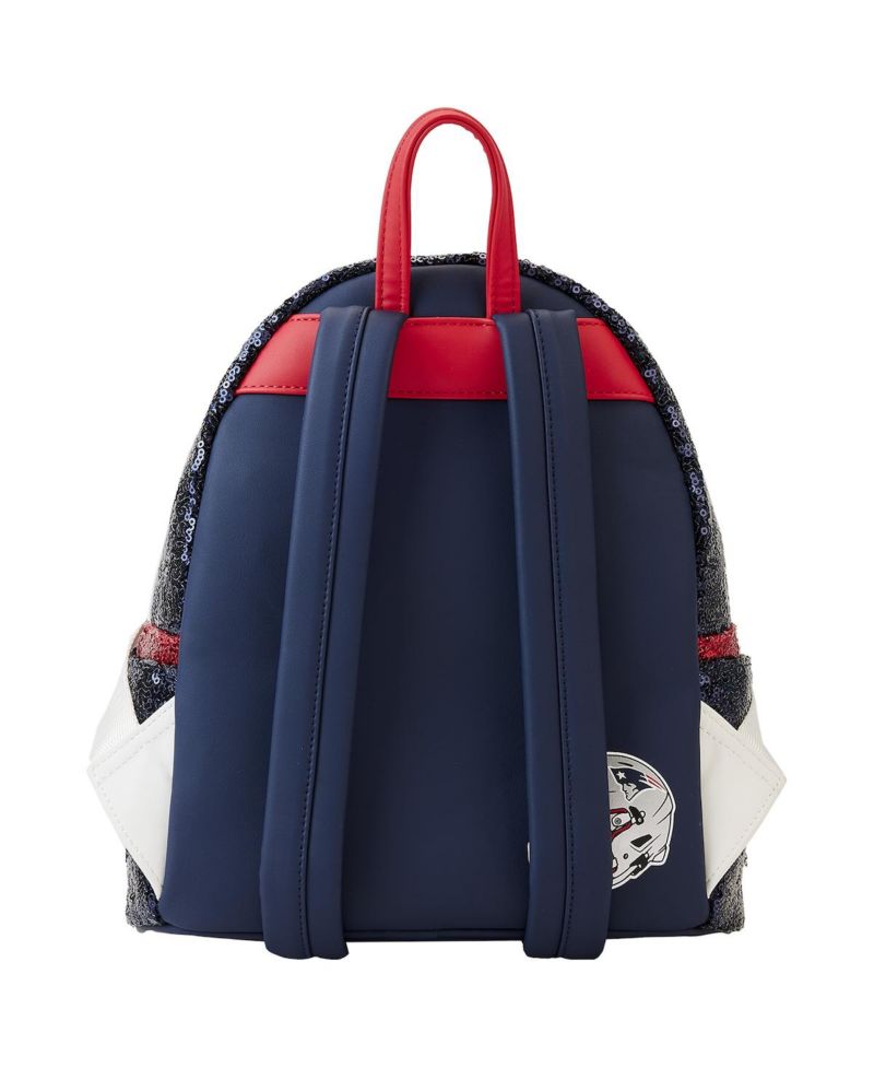 Men's and Women's New England Patriots Sequin Mini Backpack