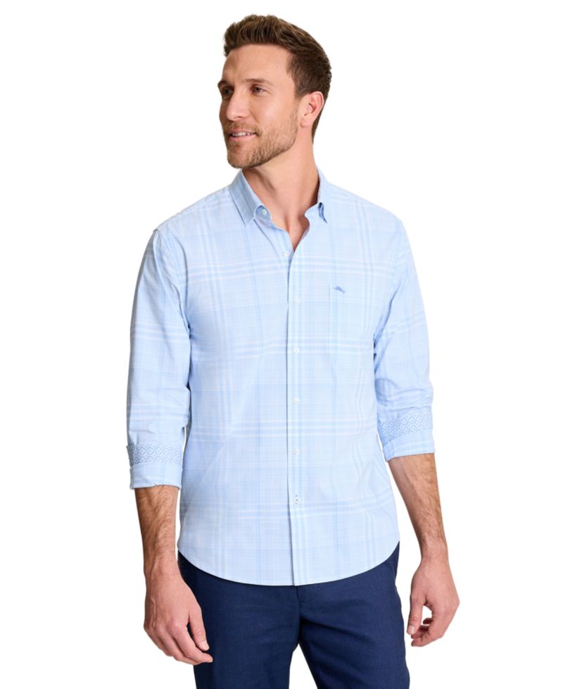 Men's Sarasota Stretch Plaid Shirt