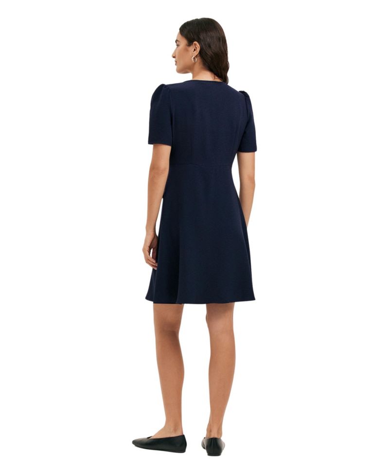 Women's Lucille Crepe Puff-Sleeve Mini Dress