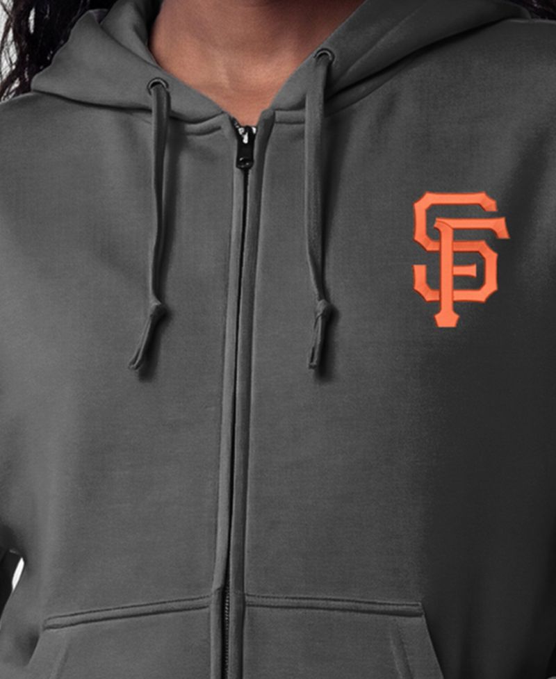 Women's San Francisco Giants Powerblend Full-Zip Hooded Fleece Hoodie