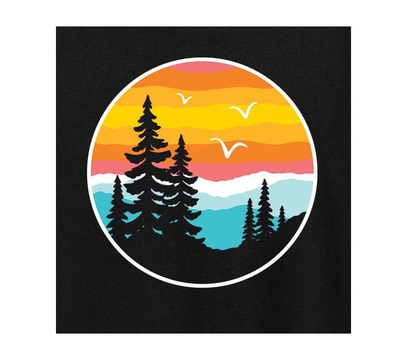 Trendy Plus Size Nature Graphic T-Shirt