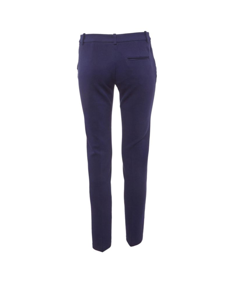 Women's Stretch Crepe Straight Fit Trousers