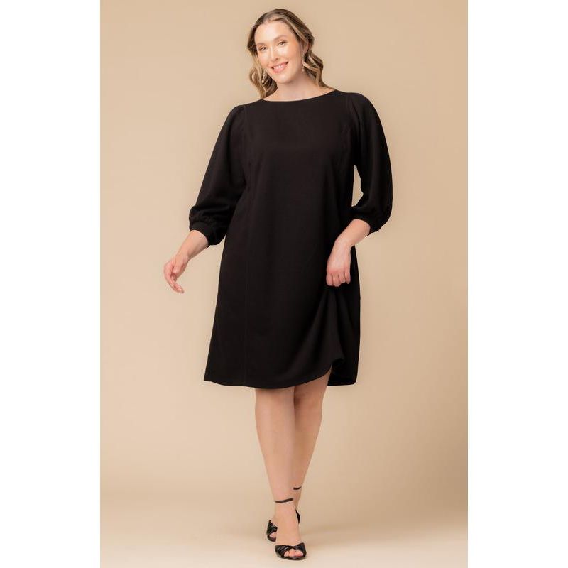 Plus Size Madison Sweater Knit Shift Dress