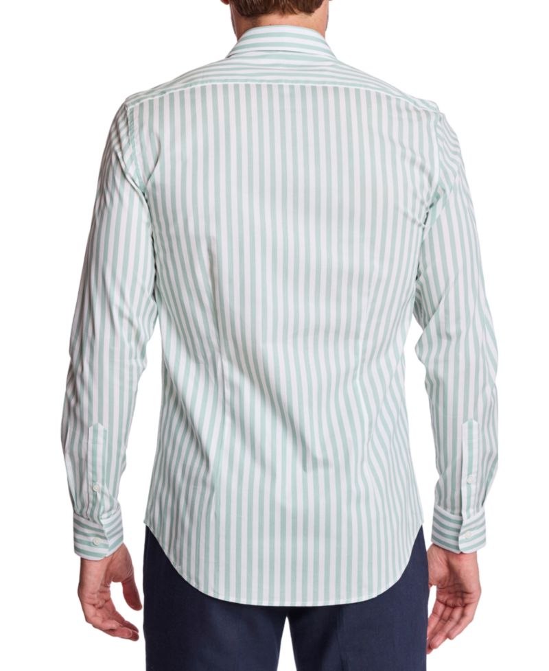 Men's Striped Slim-Fit Shirt