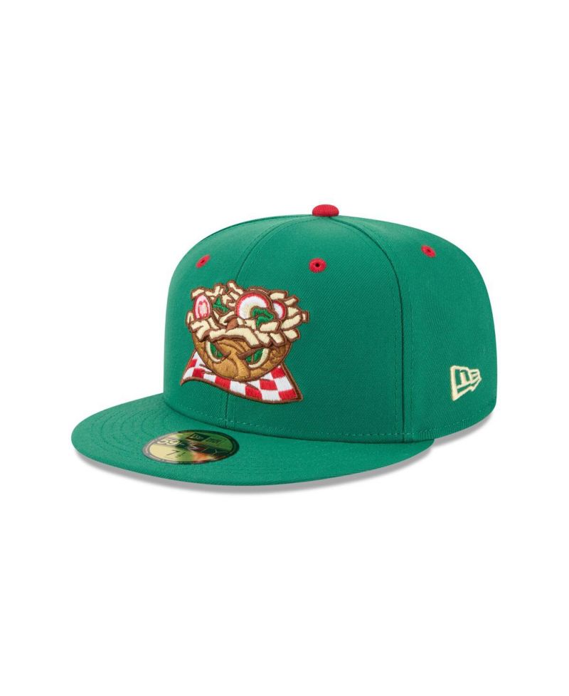 Men's Green Akron RubberDucks Theme Nights 59FIFTY Fitted Hat