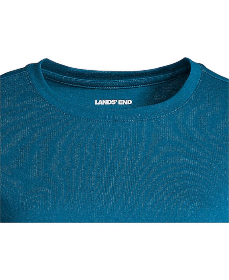 Women's Relaxed Supima Cotton Long Sleeve Crew Neck T-Shirt