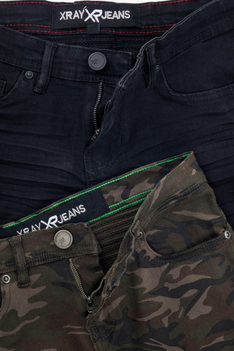 Big Boys 8-18 2-Pack Combo Stretch Jeans