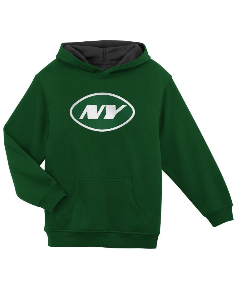 Preschool Green New York Jets Prime Pullover Hoodie