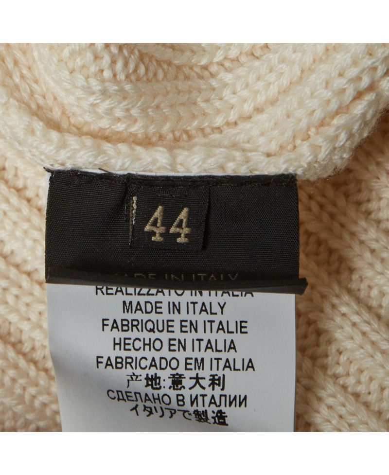 Women's Cream Rib Knit Turtle Neck Sweater