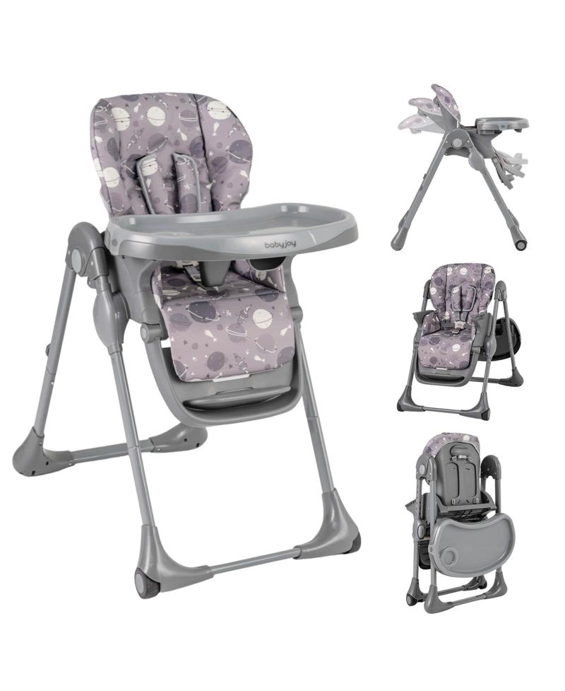 16-in-1 Baby High Chair with Activity Center Booster Seat