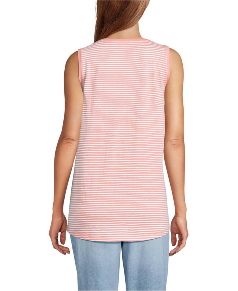Women's Tall Supima Cotton Tunic Tank Top
