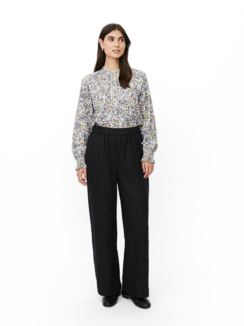 Women's MaParino Linen Wide Leg Pants