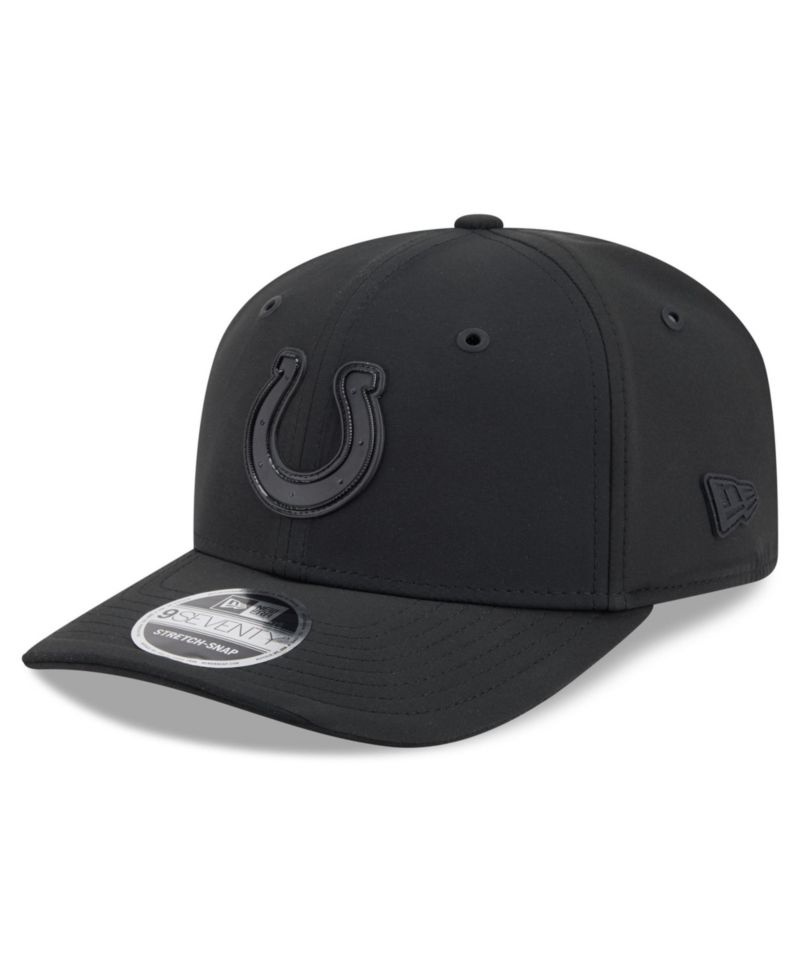 Men's Black Indianapolis Colts 2026 Sideline 9SEVENTY Adjustable Hat