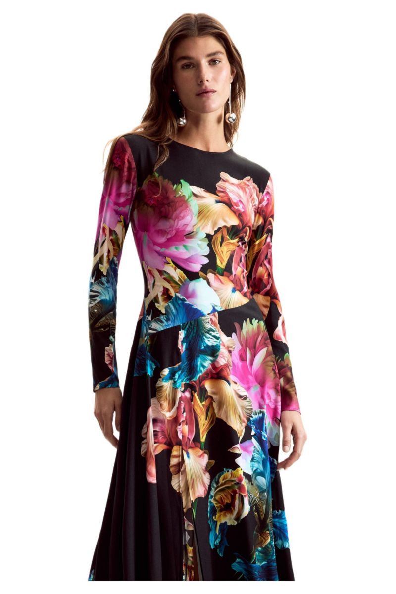 Women's Long-Sleeved M. C. Lacroix Dress