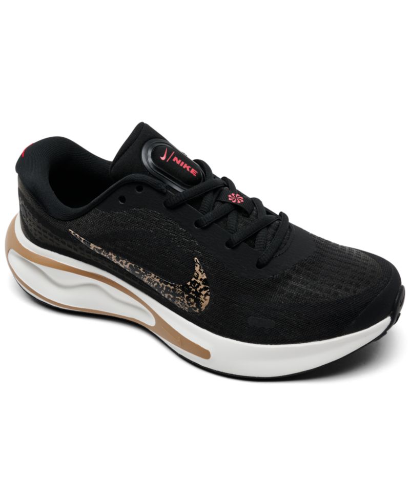 women's Journey Run Leopard Print Running Shoes from Finish Line
