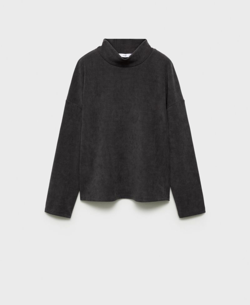 Women's Corduroy Perkins Neck Sweatshirt