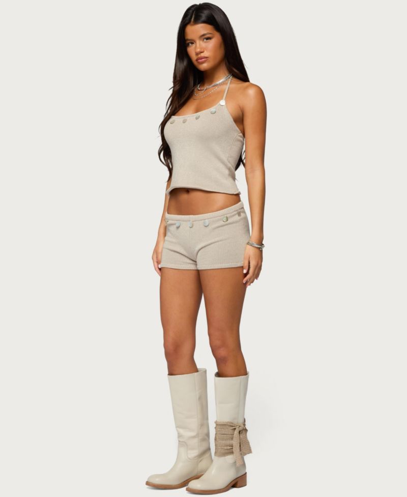 Women's Nicca Iridescent Knit Shorts