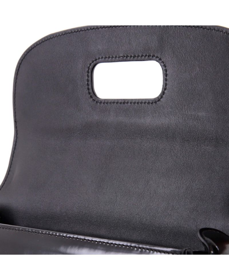 Medium Bamboo Diva Top Handle Bag Polished Leather