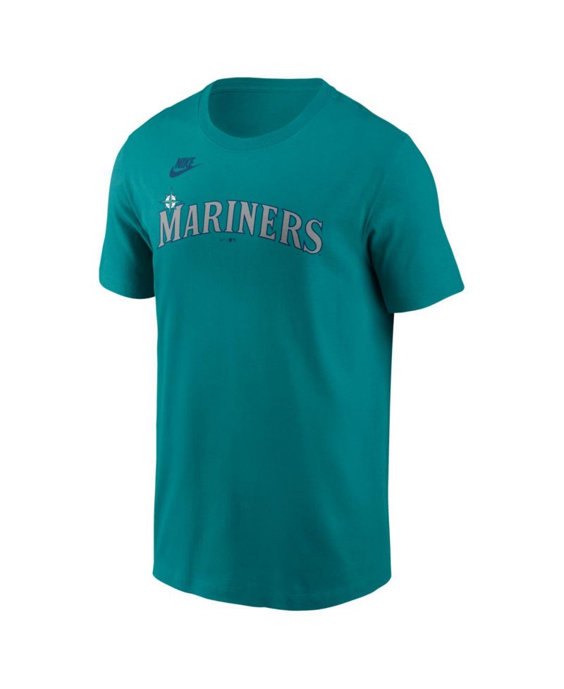Men's Ken Griffey Jr. Teal Seattle Mariners Cooperstown Collection Name & Number T-Shirt