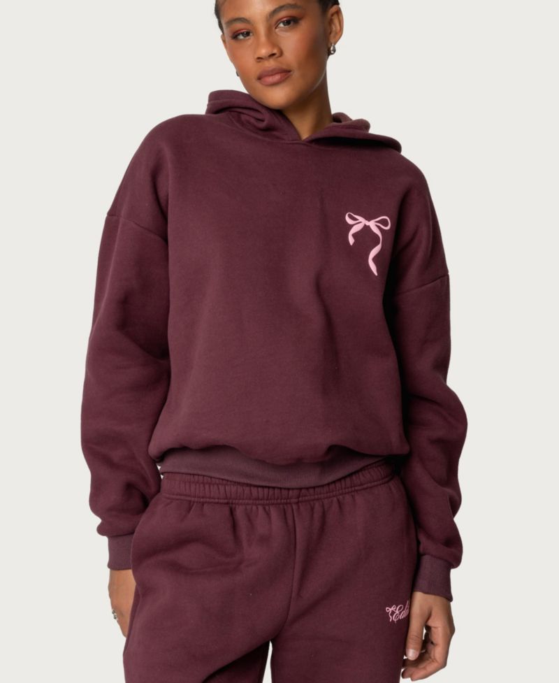 Women's Sasha Oversized Graphic Fleece Hoodie