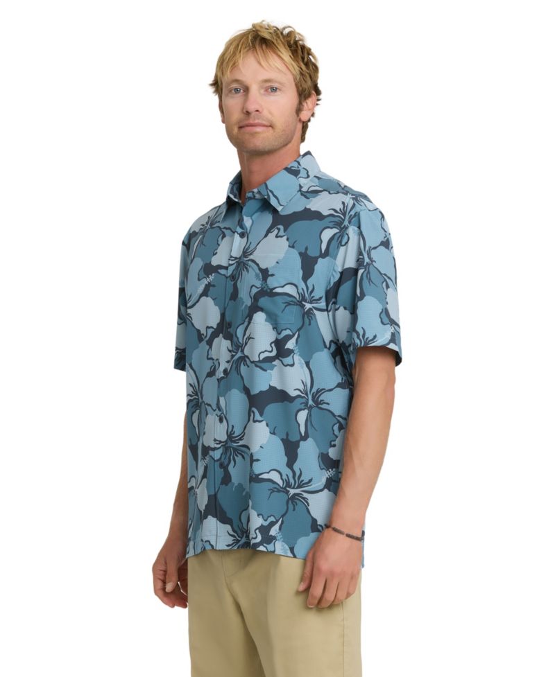 Men's Mix Perform Short-Sleeve Shirt