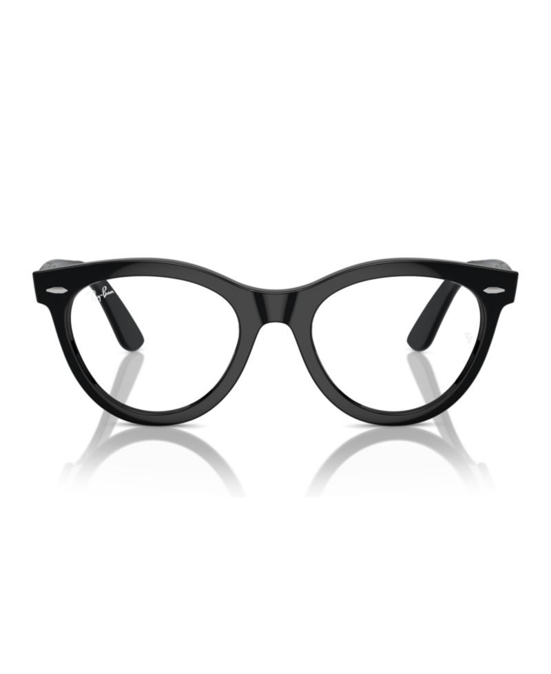 Unisex Round Plastic RB2241V Wayfarer Way Optics Eyeglasses
