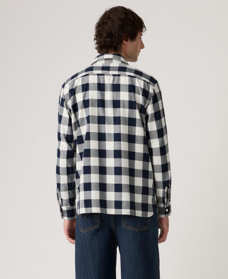 Men's LS Worker Long-Sleeve Regular-Fit Overshirt