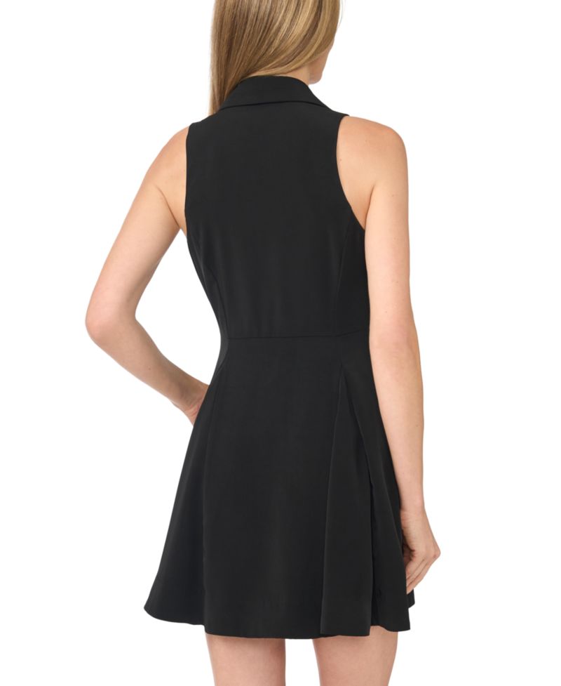 Women's Collared Fit & Flare Dress