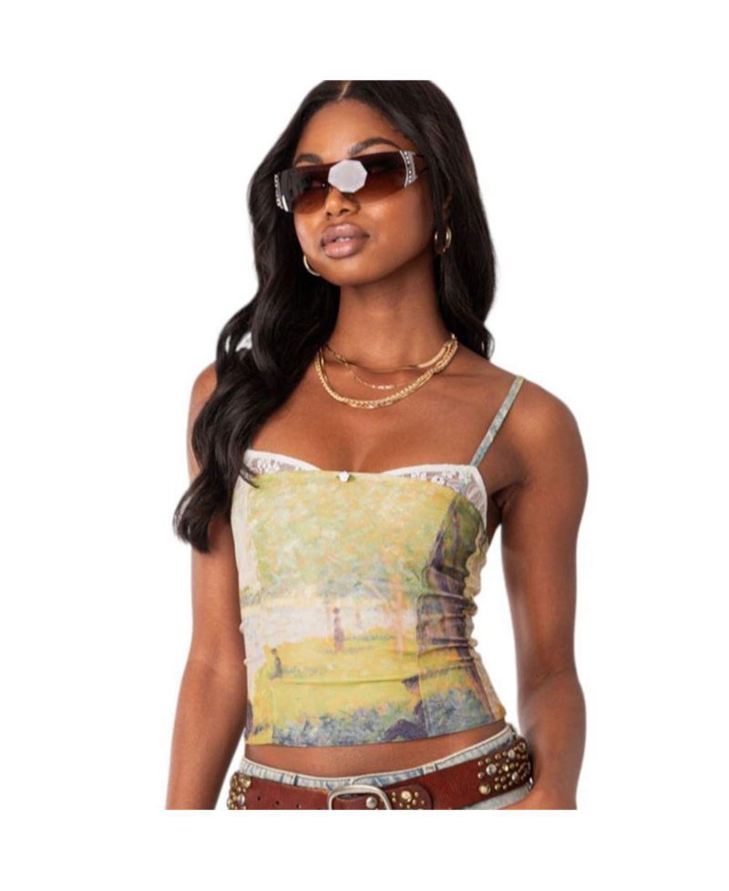 Women's Picture perfect lace bra top