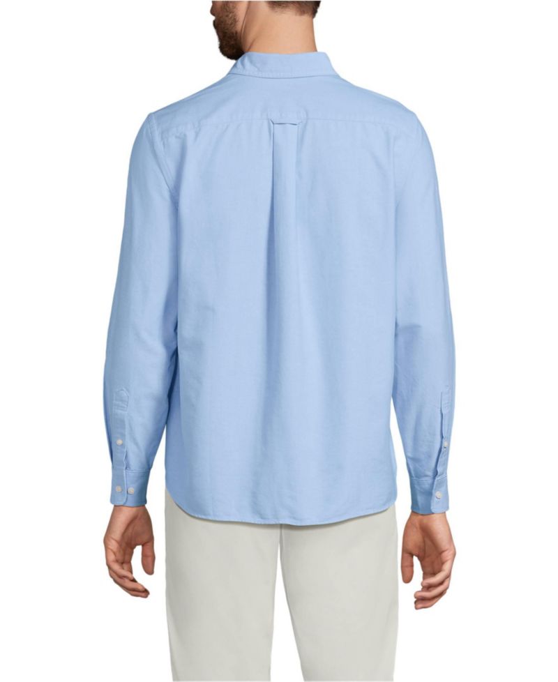 Men's Long Sleeve Easy Fit Sail Rigger Oxford Shirt